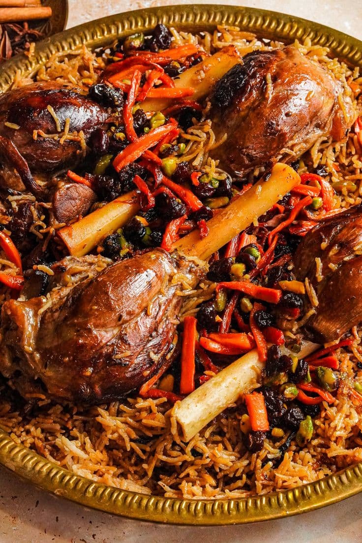 Lamb Shankh Pulao
